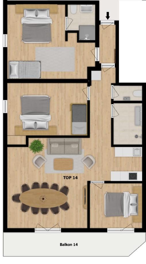 Almtraum Berwang Apartment Exterior foto